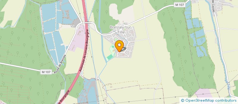 localisation de l'entreprise SCI ZS 18 IKEL  BRESSEY-SUR-TILLE