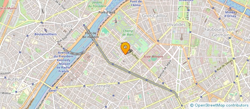 localisation de l'entreprise SCI ZS  PARIS