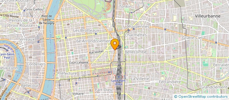 localisation de l'entreprise SCI ZUBURU  LYON