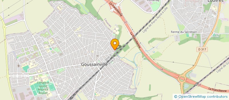 localisation de l'entreprise SCI ZUCAL à GOUSSAINVILLE