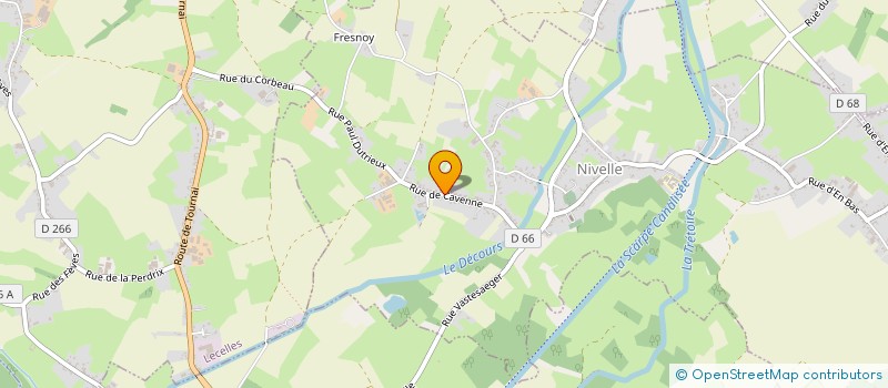 localisation de l'entreprise SCI ZUCIO GRASSO  NIVELLE