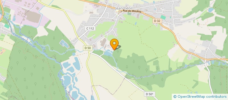 localisation de l'entreprise SCI ZUCKY  JEANMENIL