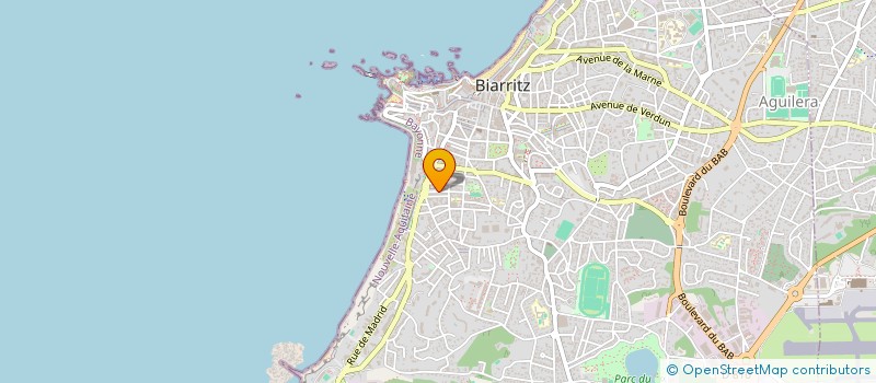 localisation de l'entreprise SCI ZURBIAC à BIARRITZ