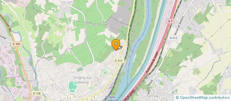 localisation de l'entreprise SCI ZURICHOISE  GRIGNY