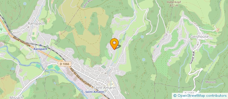 localisation de l'entreprise SCI ZUSSY  SAINT-AMARIN