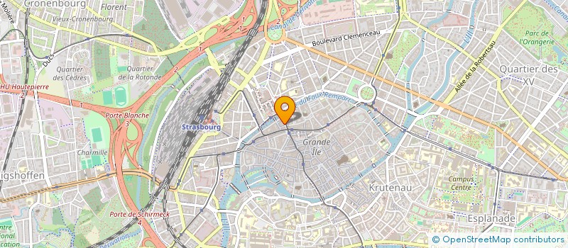 localisation de l'entreprise SCI ZWIEBELTURM à STRASBOURG