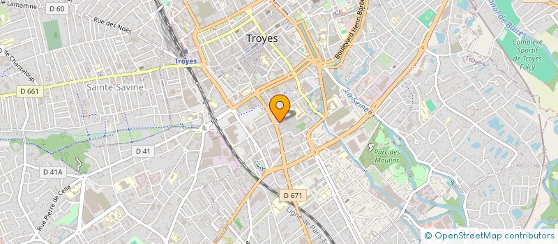 localisation de l'entreprise SCI ZWIPT à TROYES