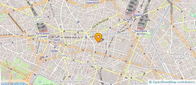 localisation de l'entreprise SCI ZX  PARIS