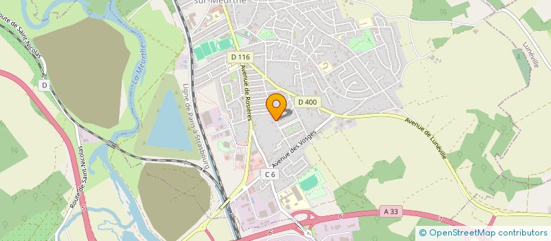 localisation de l'entreprise SCI ZYDOR  DOMBASLE-SUR-MEURTHE