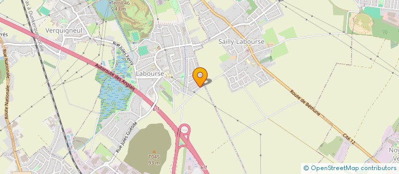 localisation de l'entreprise SCI ZYKOVO  LABOURSE