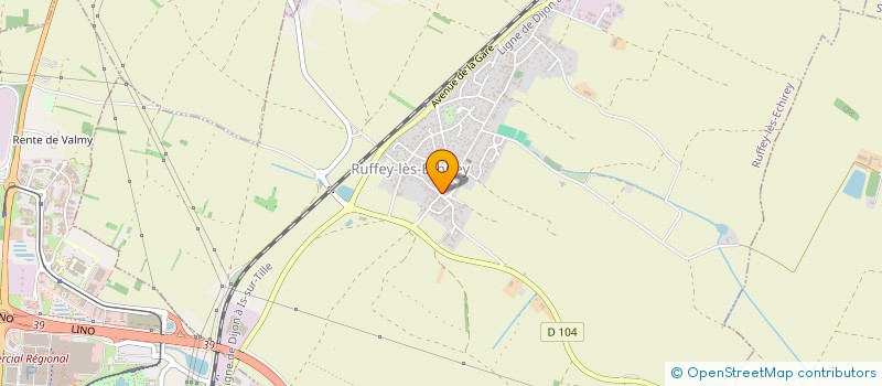 localisation de l'entreprise SCI ZYTHUM  RUFFEY-LES-ECHIREY