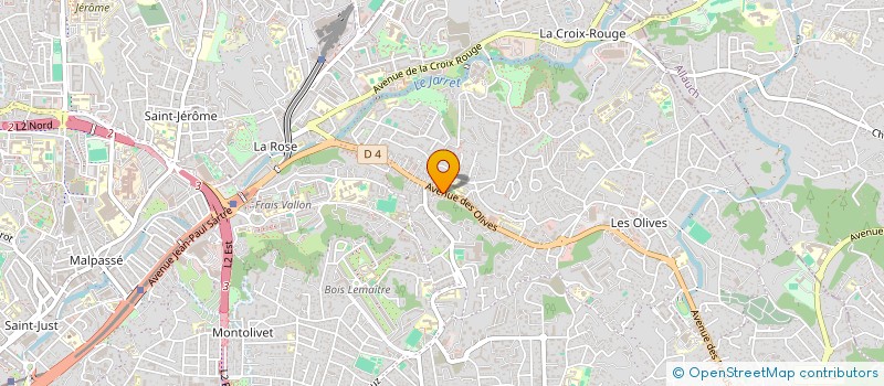localisation de l'entreprise SCI ZYWA à MARSEILLE