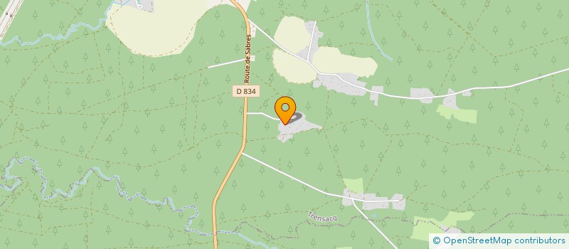 localisation de l'entreprise SCI2J  TRENSACQ