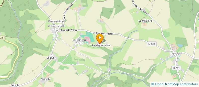 localisation de l'entreprise SCI2L  PIERREPONT