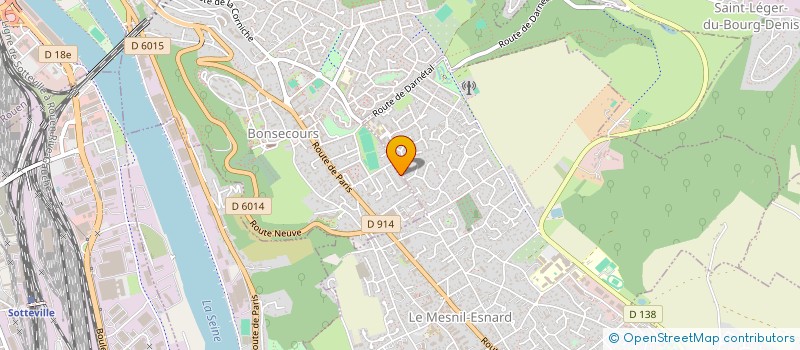 localisation de l'entreprise SCI3L  BONSECOURS