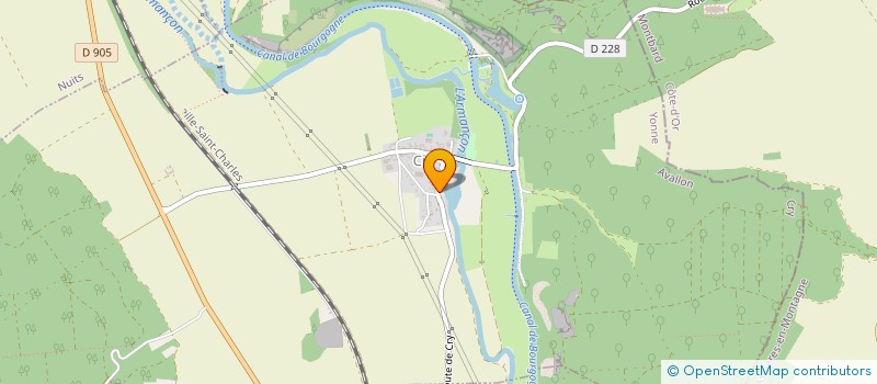 localisation de l'entreprise SCI3M  CRY