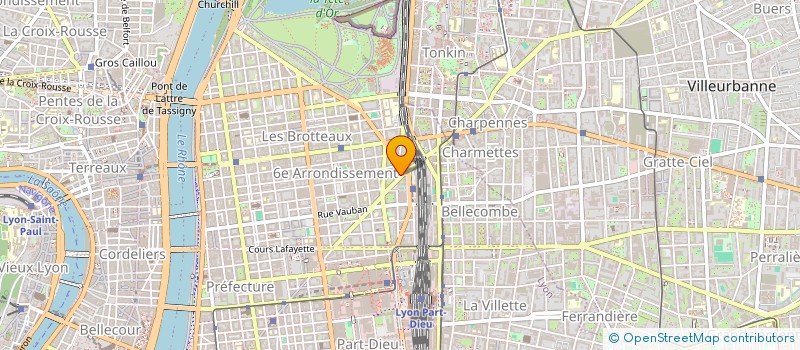 localisation de l'entreprise SCI49  LYON