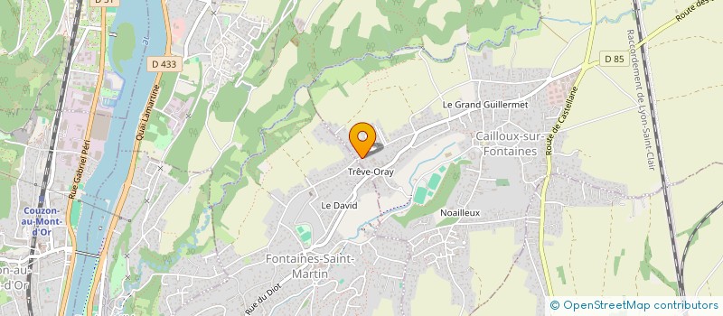 localisation de l'entreprise SCI69  CAILLOUX-SUR-FONTAINES