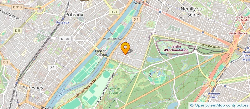 localisation de l'entreprise SCIA 40 BILLANCOURT à NEUILLY-SUR-SEINE