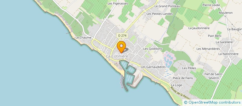 localisation de l'entreprise SCIA à SAINT-PIERRE-D'OLERON