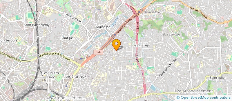 localisation de l'entreprise SCIA ANOUCHIG à MARSEILLE