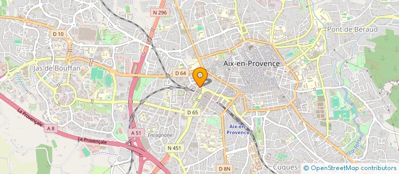 localisation de l'entreprise SCIA CASTEU à AIX-EN-PROVENCE