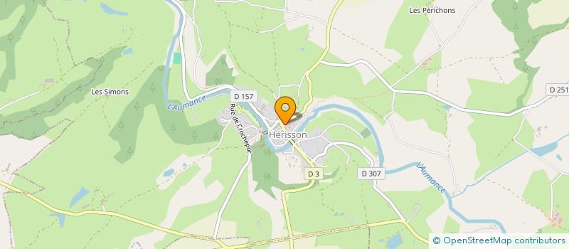 localisation de l'entreprise SCIA DE FOUGIERES  SAINT-CAPRAIS