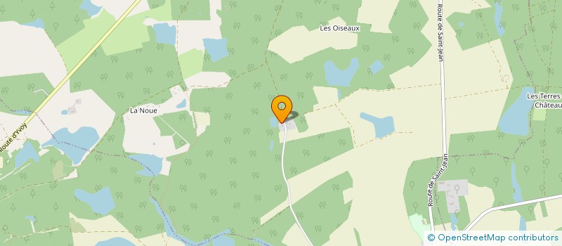 localisation de l'entreprise SCIA DU CHENE D'AUVILLIERS  VOUZON