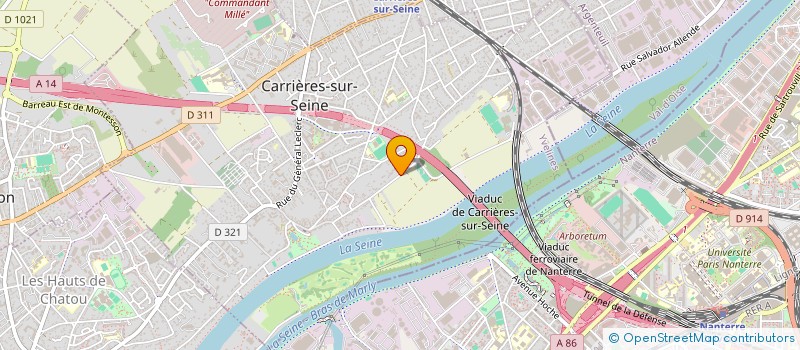 localisation de l'entreprise SCIA EQUERRE à CARRIERES-SUR-SEINE