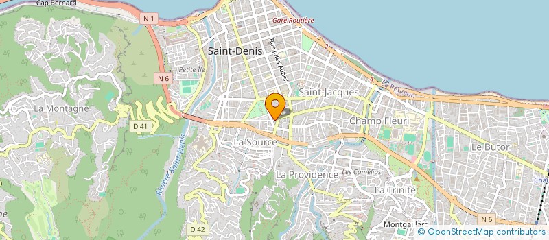 localisation de l'entreprise SCIA JVOPG A CAPITAL VARIABLE DE 1000€ A 1 000 000 € à SAINT-DENIS