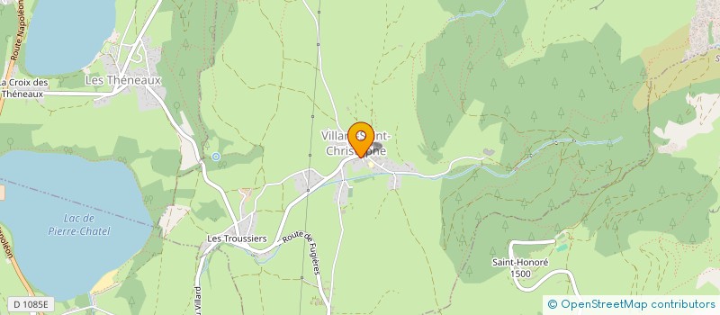 localisation de l'entreprise SCIA LA BARATTE  VILLARD-SAINT-CHRISTOPHE