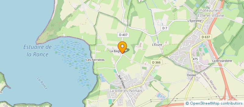 localisation de l'entreprise SCIA LA NOE  LA VILLE-ES-NONAIS