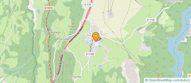 localisation de l'entreprise SCIA LA SAGA  SAINT-MARTIN-DE-LA-CLUZE