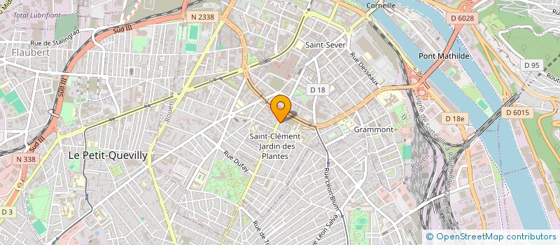 localisation de l'entreprise SCIA LB à ROUEN