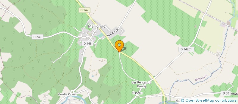 localisation de l'entreprise SCIA LE GIBEAU à MARIGNAC