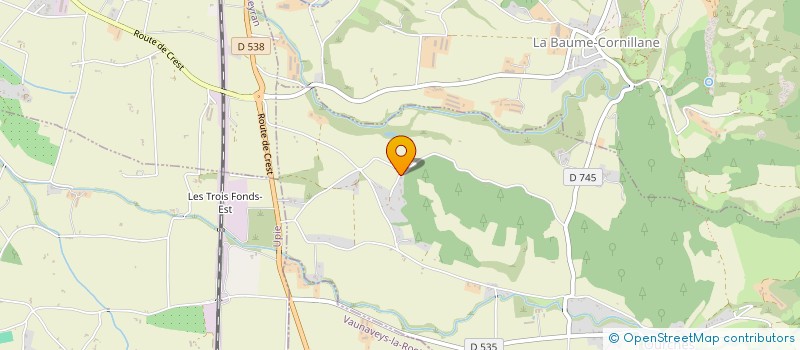 localisation de l'entreprise SCIA LES BERGES DE LA VEORE  OURCHES