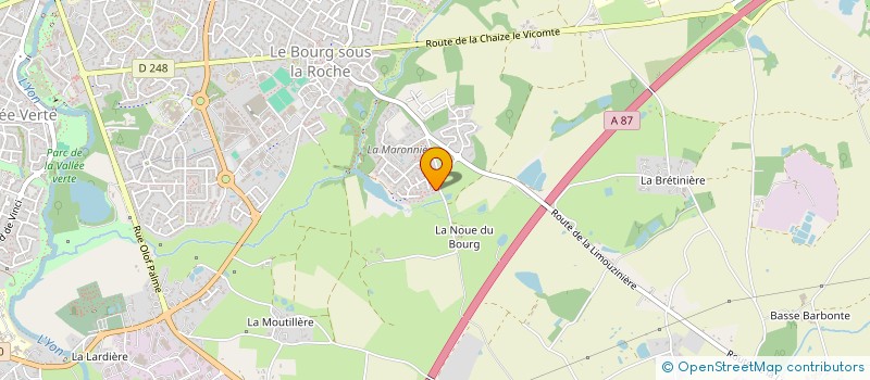 localisation de l'entreprise SCIA LES VOISINS TERRE PELLE à LA ROCHE-SUR-YON