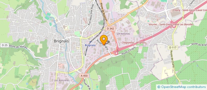 localisation de l'entreprise SCIA PETIT PRINCE à IRIGNY
