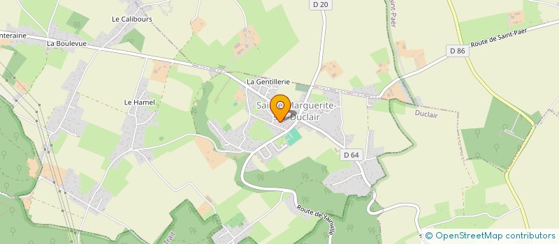 localisation de l'entreprise SCIA SCCV DES MONTS  ROUMARE