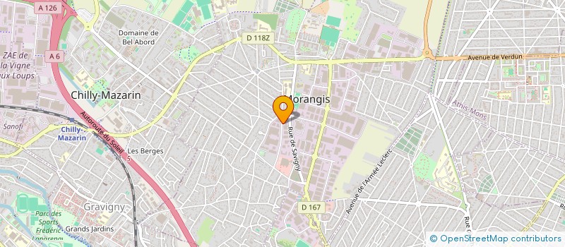localisation de l'entreprise SCIABBARRASI RENT  MORANGIS