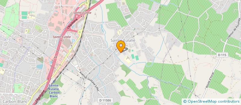 localisation de l'entreprise SCIABIDA à SAINTE-EULALIE