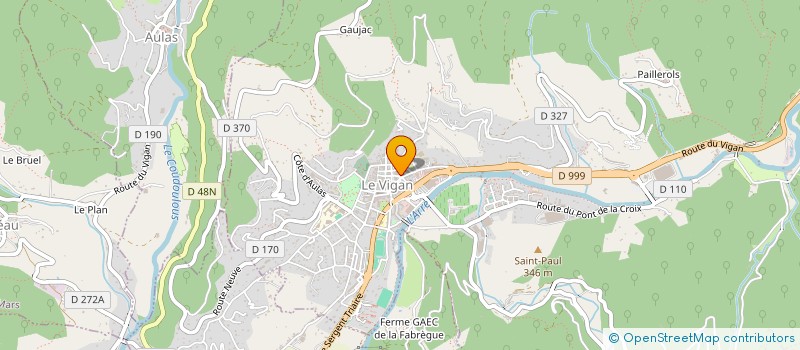 localisation de l'entreprise SCIACCA MICHEL BUREAU DE TABAC PRESSE VIGANAIS  LE VIGAN