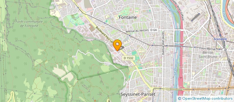 localisation de l'entreprise SCIADOPITYS  FONTAINE