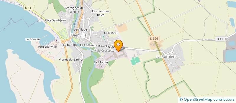 localisation de l'entreprise SCIAE DIENVILLE à DIENVILLE