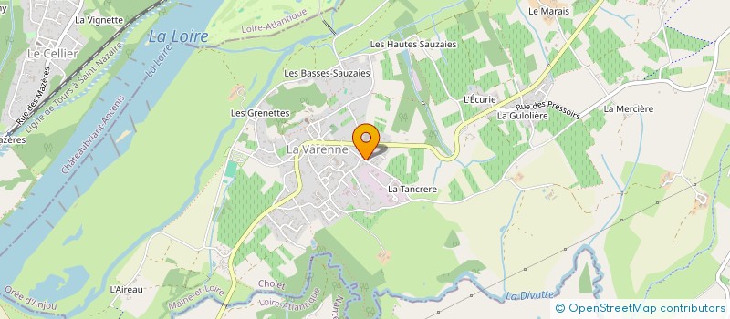 localisation de l'entreprise SCIAGE BP  OREE-D'ANJOU