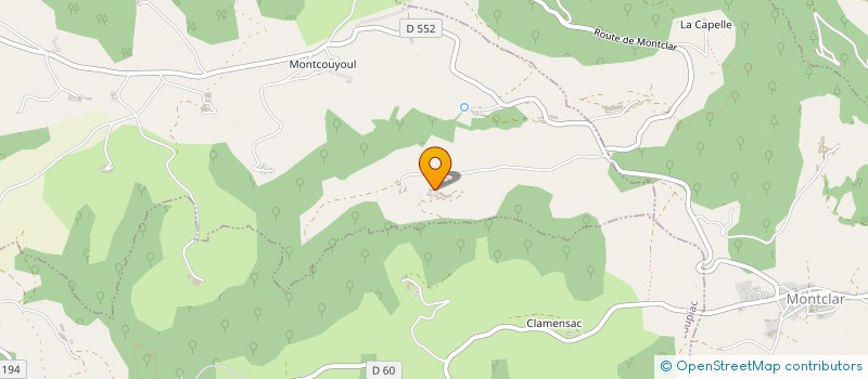 localisation de l'entreprise SCIAGE BRU  BRASC