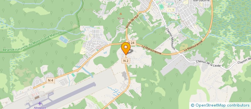 localisation de l'entreprise SCIAGE DE MONTSINERY  MATOURY