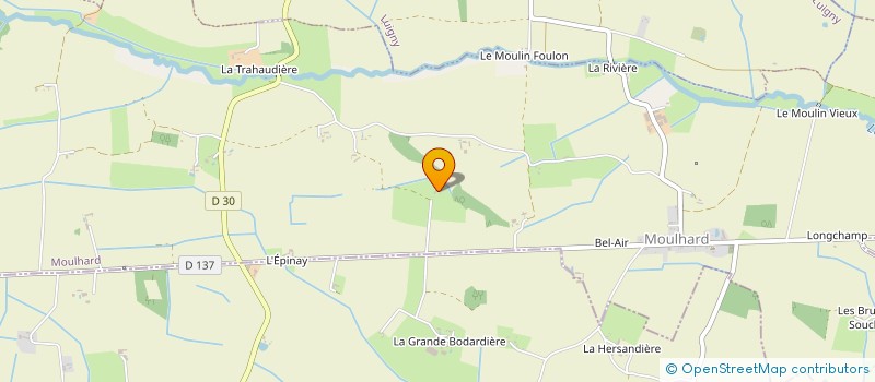 localisation de l'entreprise SCIAGE RAPICAULT à MOULHARD