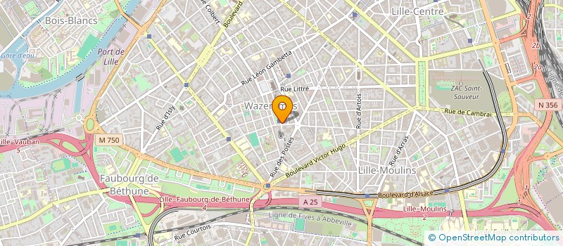 localisation de l'entreprise SCIAMO à LILLE