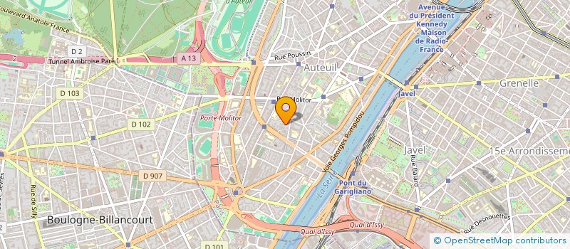 localisation de l'entreprise SCIB à PARIS